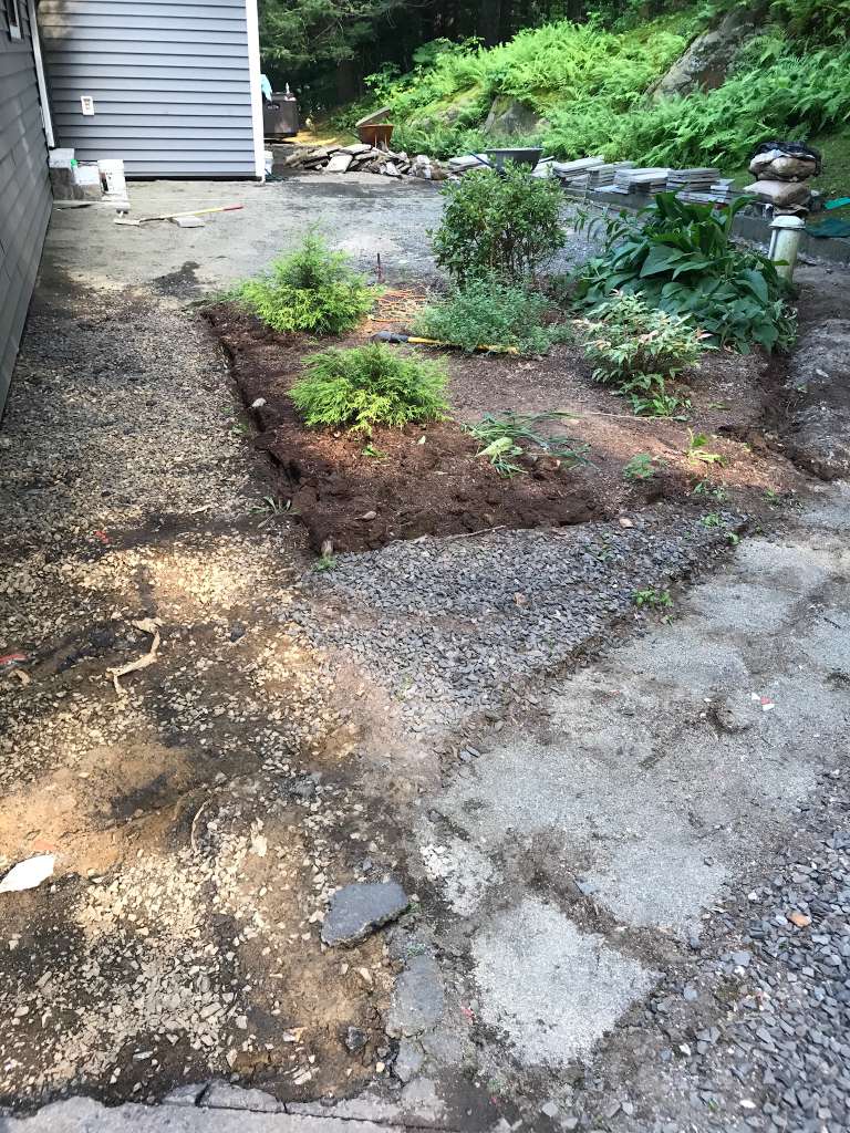 Before Custom Deck Construction